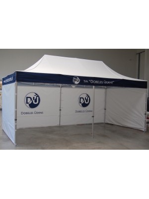 Izvelkama PREMIUM alumīnija telts/nojume 3x6 m Nr. 2/57
